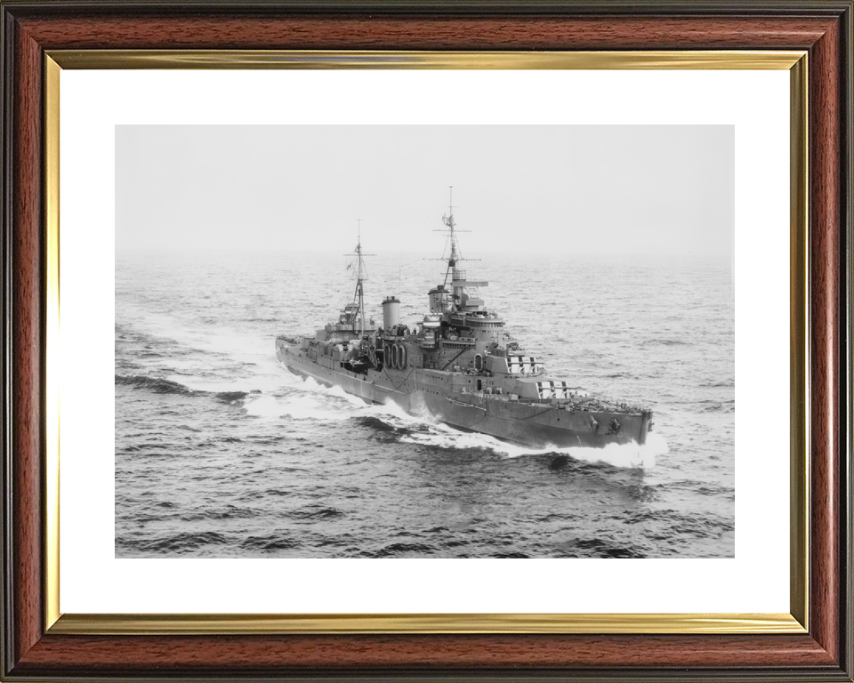 HMS Manchester 15 Town Class Light Cruiser May 1942 Photo Print - Posters, Prints, & Visual Artwork - by Hampshire Prints (image 8 of 9)