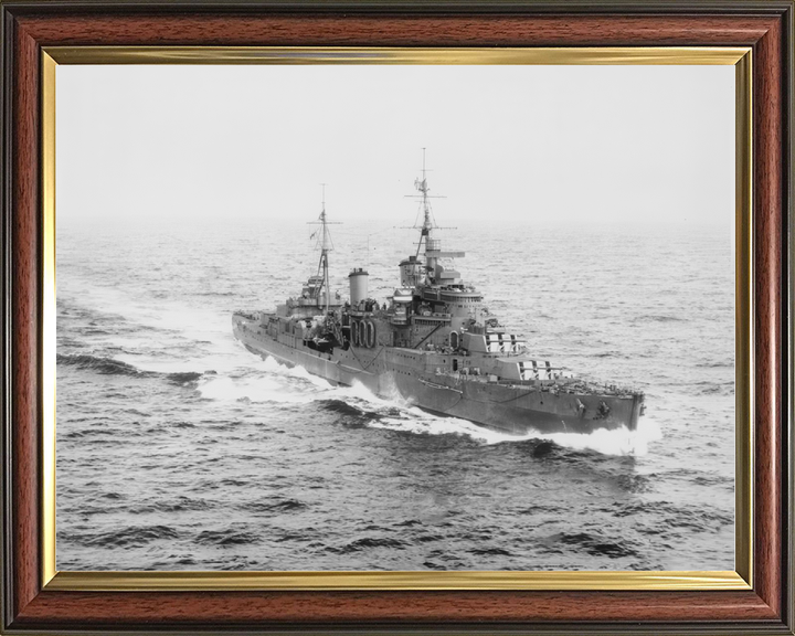 HMS Manchester 15 Town Class Light Cruiser May 1942 Photo Print - Posters, Prints, & Visual Artwork - by Hampshire Prints (image 9 of 9)