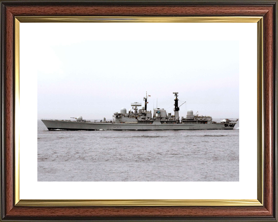 HMS Manchester D95 Type 42 Destroyer Port Beam View Photo Print - Posters, Prints, & Visual Artwork - by Hampshire Prints (image 8 of 9)