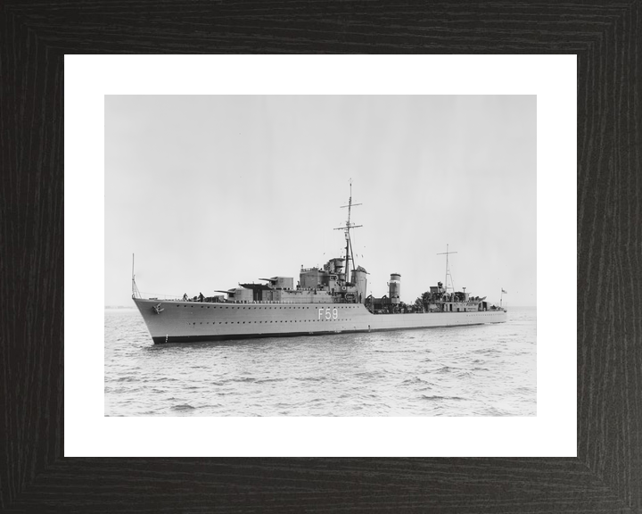 HMS Mashona F59 L59 Tribal Class Destroyer April 1939 Photo Print - Posters, Prints, & Visual Artwork - by Hampshire Prints (image 2 of 9)