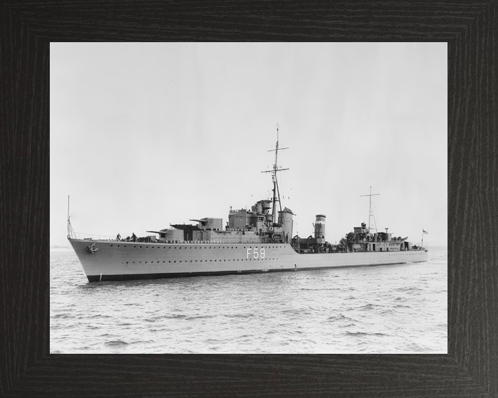 HMS Mashona F59 L59 Tribal Class Destroyer April 1939 Photo Print - Posters, Prints, & Visual Artwork - by Hampshire Prints (image 3 of 9)