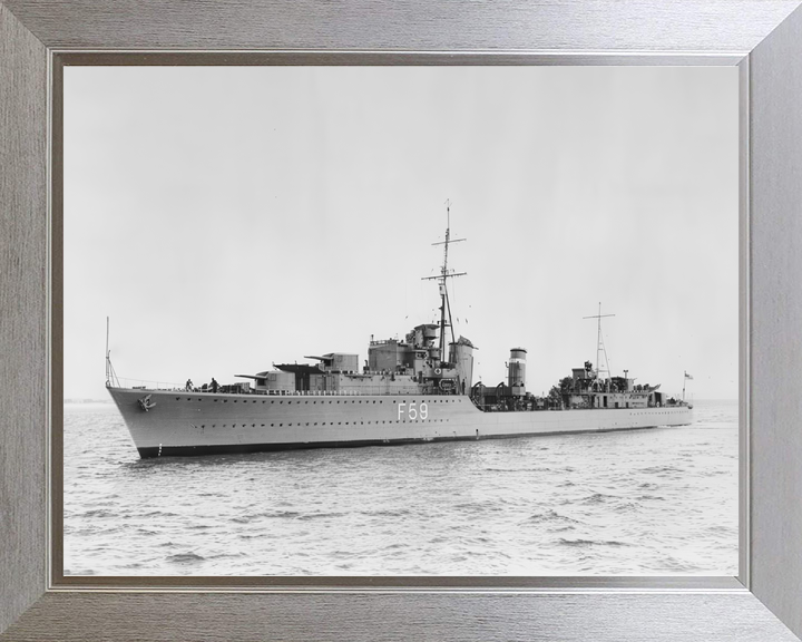 HMS Mashona F59 L59 Tribal Class Destroyer April 1939 Photo Print - Posters, Prints, & Visual Artwork - by Hampshire Prints (image 7 of 9)