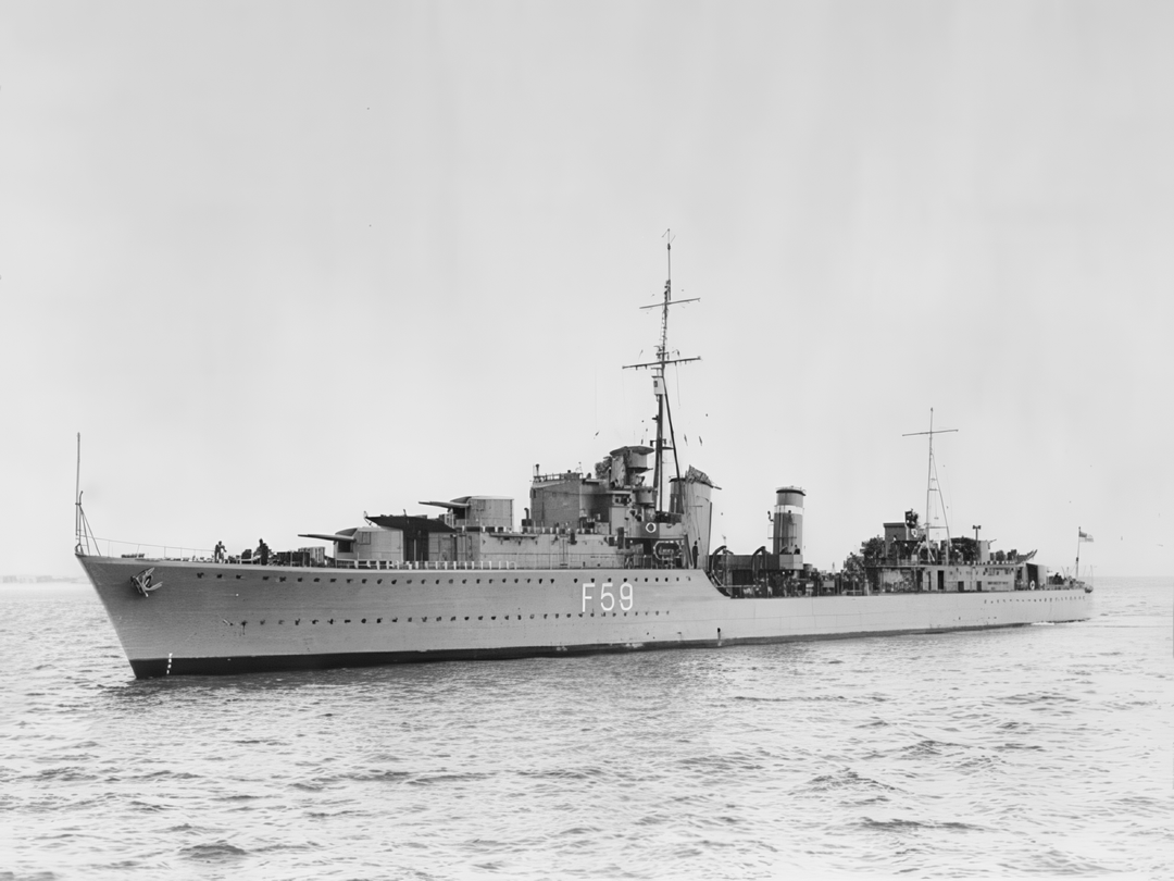 HMS Mashona F59 L59 Tribal Class Destroyer April 1939 Photo Print - Posters, Prints, & Visual Artwork - by Hampshire Prints (image 1 of 9)