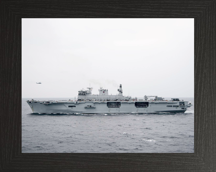HMS Ocean L12 Landing Platform Helicopter November 2016 Port Beam View Photo Print - Posters, Prints, & Visual Artwork - by Hampshire Prints (image 3 of 9)