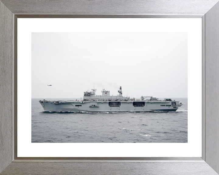 HMS Ocean L12 Landing Platform Helicopter November 2016 Port Beam View Photo Print - Posters, Prints, & Visual Artwork - by Hampshire Prints (image 6 of 9)