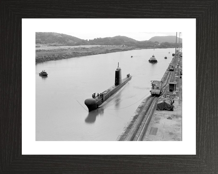 HMS Ocelot S17 Oberon Class Submarine 1989 Panama Canal Transit Photo Print - Posters, Prints, & Visual Artwork - by Hampshire Prints (image 2 of 9)