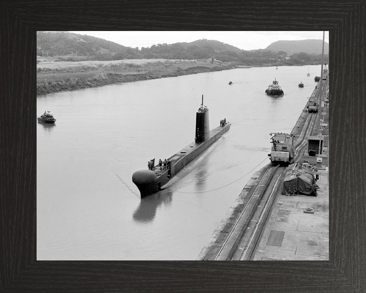 HMS Ocelot S17 Oberon Class Submarine 1989 Panama Canal Transit Photo Print - Posters, Prints, & Visual Artwork - by Hampshire Prints (image 3 of 9)