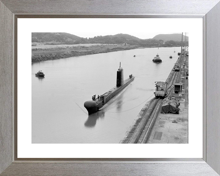 HMS Ocelot S17 Oberon Class Submarine 1989 Panama Canal Transit Photo Print - Posters, Prints, & Visual Artwork - by Hampshire Prints (image 6 of 9)