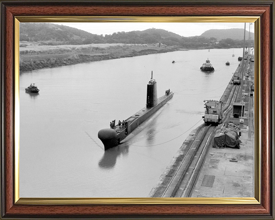 HMS Ocelot S17 Oberon Class Submarine 1989 Panama Canal Transit Photo Print - Posters, Prints, & Visual Artwork - by Hampshire Prints (image 9 of 9)