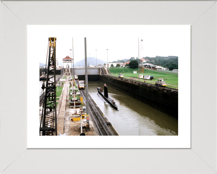 HMS Ocelot S17 Oberon Class Submarine 1989 Panama Canal