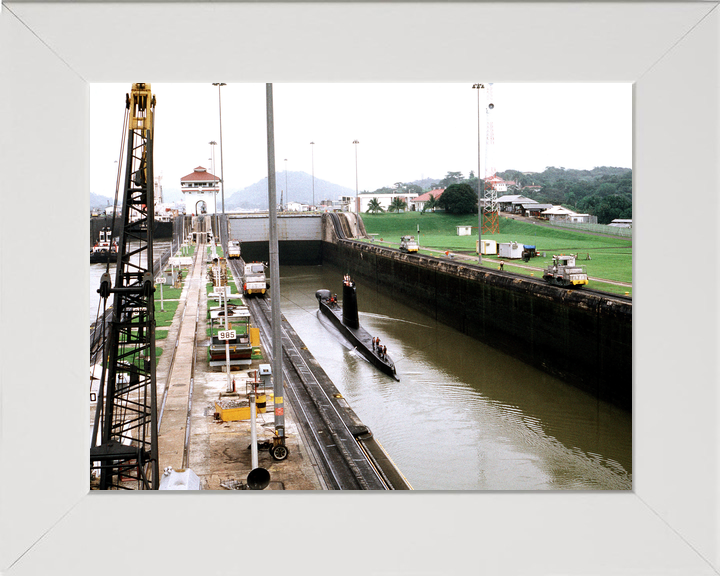 HMS Ocelot S17 Oberon Class Submarine 1989 Panama Canal