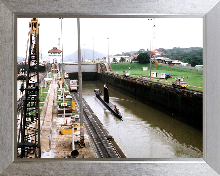 HMS Ocelot S17 Oberon Class Submarine 1989 Panama Canal