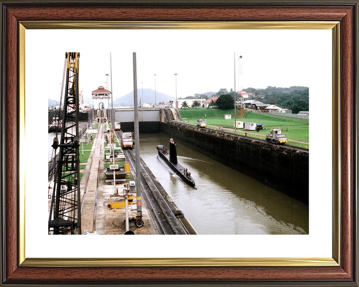 HMS Ocelot S17 Oberon Class Submarine 1989 Panama Canal