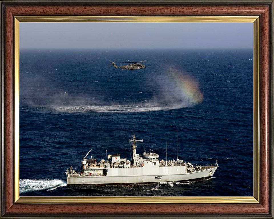 HMS Pembroke M107 Sandown Class Minehunter August 2011 Photo Print - Posters, Prints, & Visual Artwork - by Hampshire Prints (image 9 of 9)