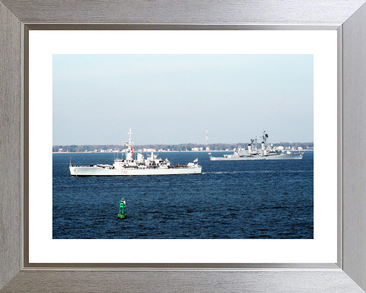 HMS Phoebe F42 Leander Class Frigate January 1990 Starboard Beam View Photo Print - Posters, Prints, & Visual Artwork - by Hampshire Prints (image 6 of 9)