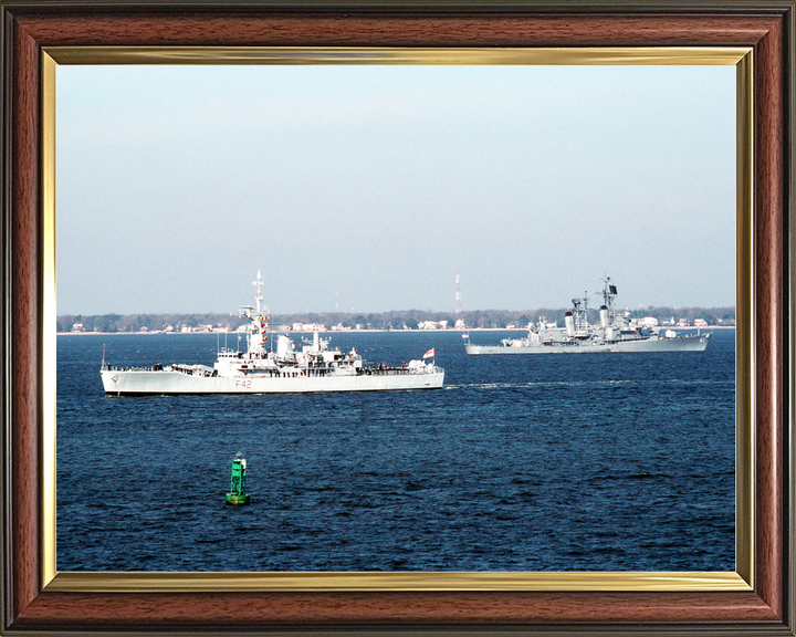 HMS Phoebe F42 Leander Class Frigate January 1990 Starboard Beam View Photo Print - Posters, Prints, & Visual Artwork - by Hampshire Prints (image 9 of 9)