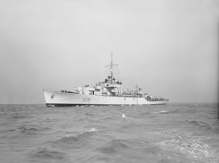 HMS Plym K271 River Class Frigate May 1943 Photo Print - Posters, Prints, & Visual Artwork - by Hampshire Prints (image 1 of 9)