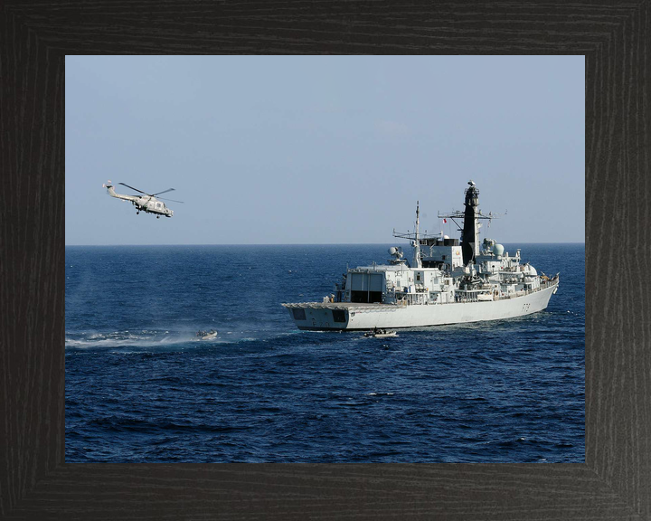 HMS Portland F79 Type 23 Frigate January 2009