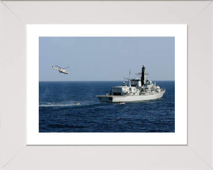 HMS Portland F79 Type 23 Frigate January 2009