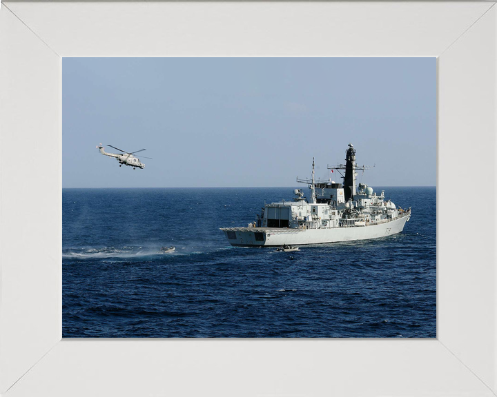 HMS Portland F79 Type 23 Frigate January 2009
