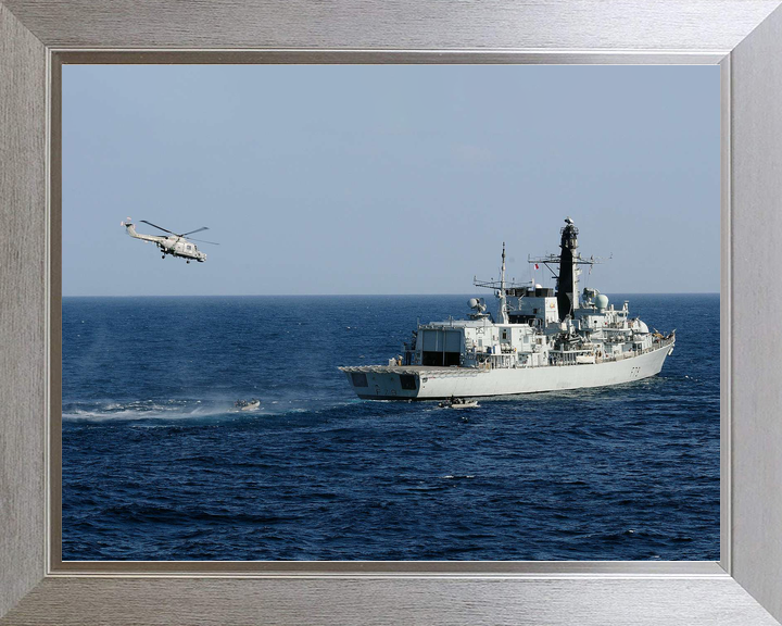 HMS Portland F79 Type 23 Frigate January 2009