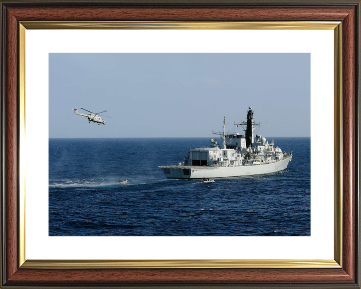 HMS Portland F79 Type 23 Frigate January 2009