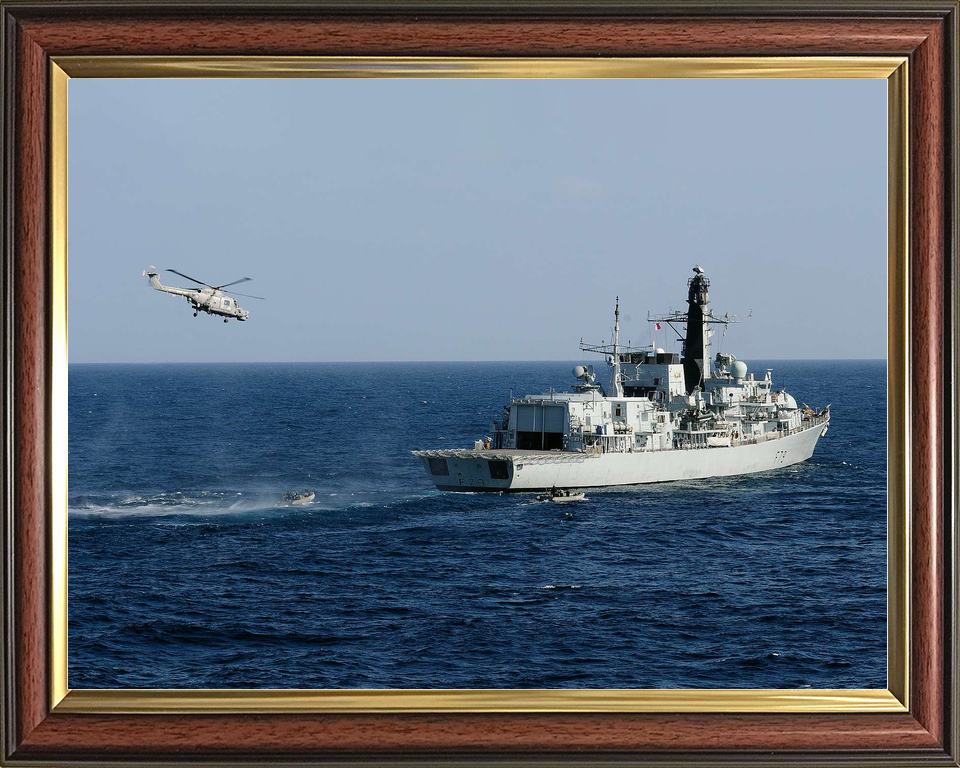 HMS Portland F79 Type 23 Frigate January 2009