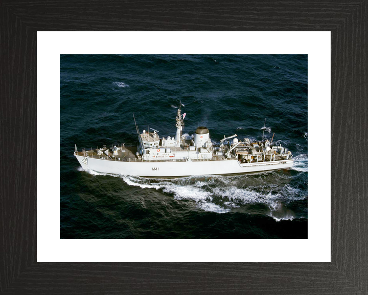HMS Quorn M41 Hunt Class Minehunter August 2011 High Port Beam View Photo Print - Posters, Prints, & Visual Artwork - by Hampshire Prints (image 2 of 9)