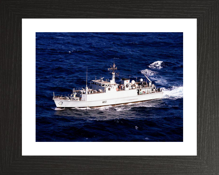 HMS Ramsey M110 Sandown Class Minehunter August 2011 High Port Side View Photo Print - Posters, Prints, & Visual Artwork - by Hampshire Prints (image 2 of 9)