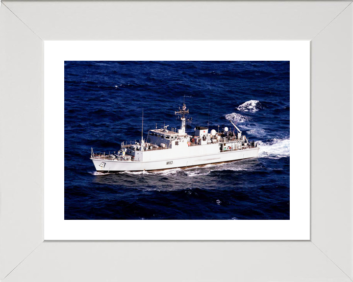 HMS Ramsey M110 Sandown Class Minehunter August 2011 High Port Side View Photo Print - Posters, Prints, & Visual Artwork - by Hampshire Prints (image 4 of 9)