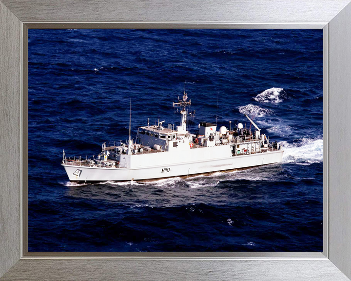 HMS Ramsey M110 Sandown Class Minehunter August 2011 High Port Side View Photo Print - Posters, Prints, & Visual Artwork - by Hampshire Prints (image 7 of 9)