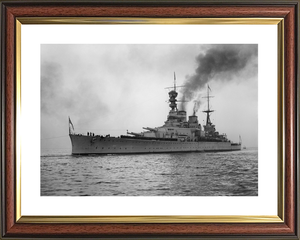 HMS Repulse 1916 Renown Class Battlecruiser Port Side View Photo Print - Posters, Prints, & Visual Artwork - by Hampshire Prints (image 8 of 9)