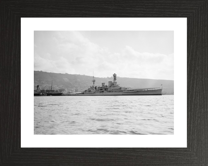 HMS Repulse 1916 Renown Class Battlecruiser In Harbour Photo Print - Posters, Prints, & Visual Artwork - by Hampshire Prints (image 2 of 9)