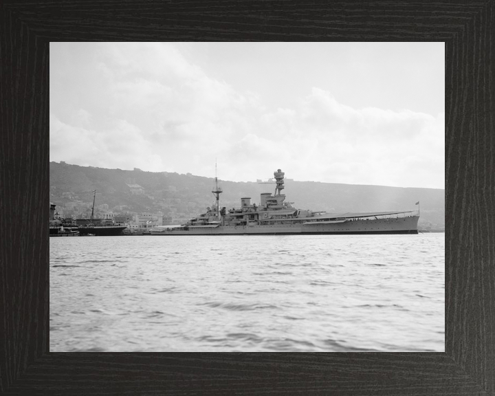HMS Repulse 1916 Renown Class Battlecruiser In Harbour Photo Print - Posters, Prints, & Visual Artwork - by Hampshire Prints (image 3 of 9)