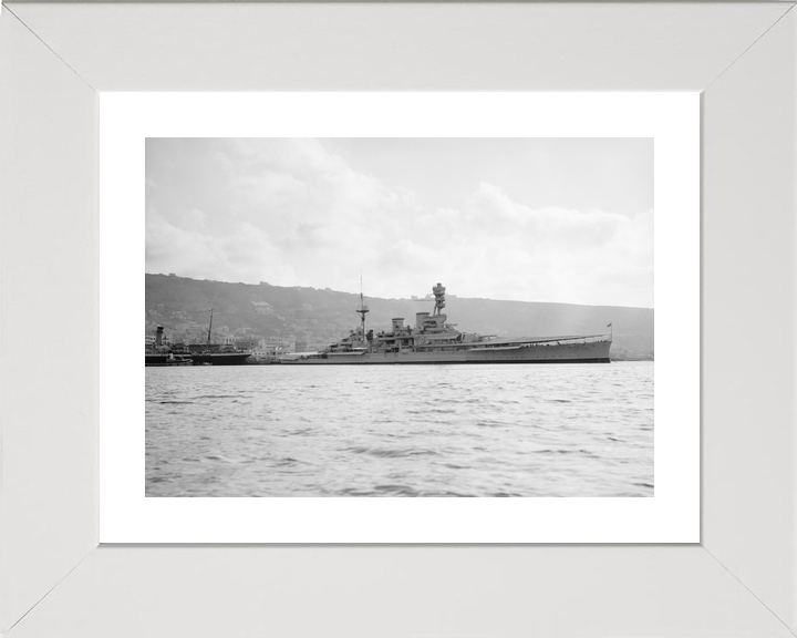 HMS Repulse 1916 Renown Class Battlecruiser In Harbour Photo Print - Posters, Prints, & Visual Artwork - by Hampshire Prints (image 4 of 9)