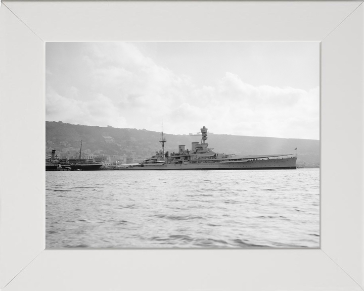 HMS Repulse 1916 Renown Class Battlecruiser In Harbour Photo Print - Posters, Prints, & Visual Artwork - by Hampshire Prints (image 5 of 9)