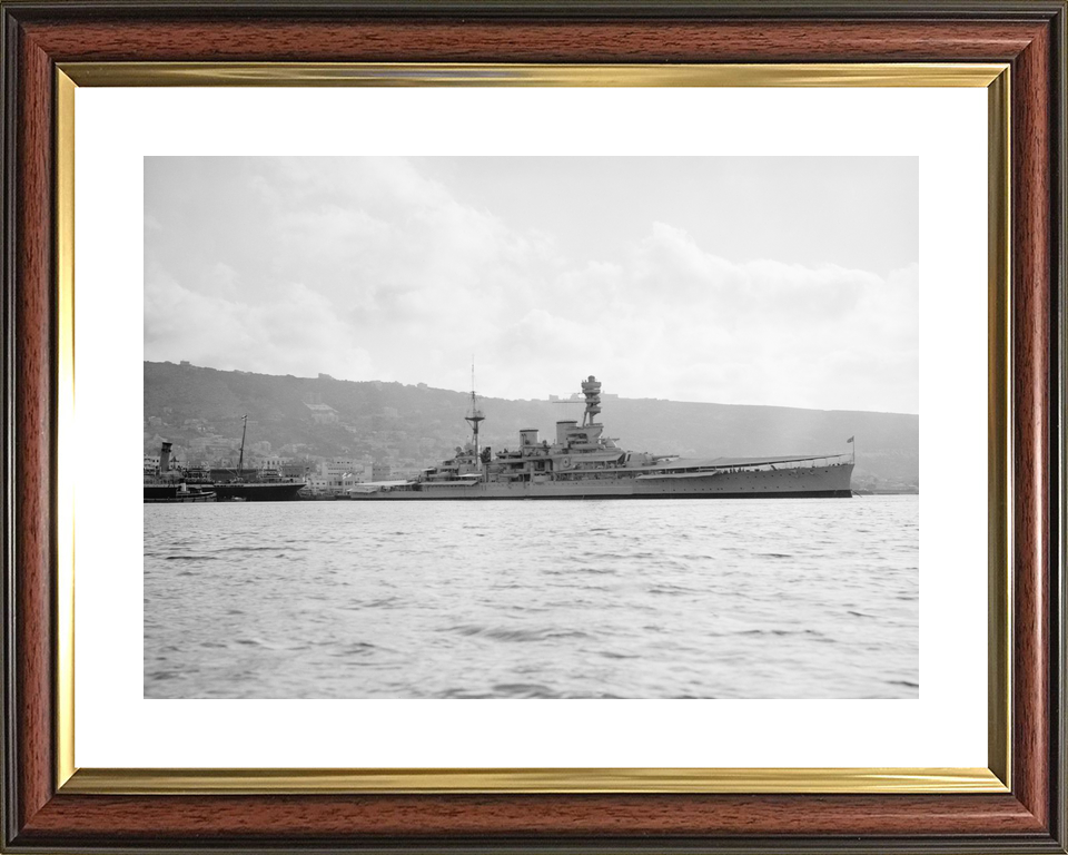 HMS Repulse 1916 Renown Class Battlecruiser In Harbour Photo Print - Posters, Prints, & Visual Artwork - by Hampshire Prints (image 8 of 9)