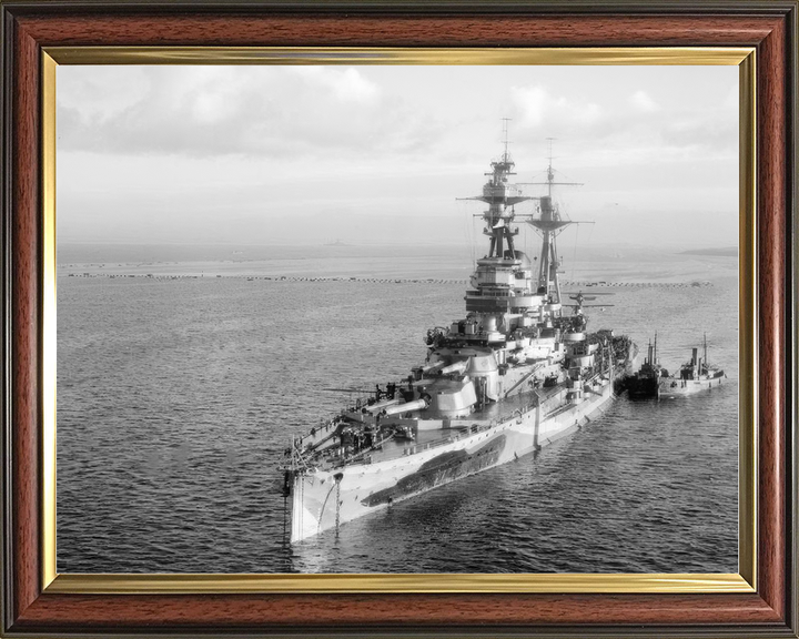 HMS Resolution 09 Revenge Class Battleship Port Bow View Photo Print - Posters, Prints, & Visual Artwork - by Hampshire Prints (image 9 of 9)