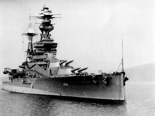 HMS Royal Oak 08 Revenge Class Battleship 1937