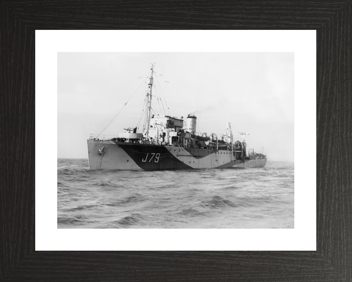 HMS Scott J79 Halcyon Class Minesweeper Warship 1944 Photo Print - Posters, Prints, & Visual Artwork - by Hampshire Prints (image 2 of 9)