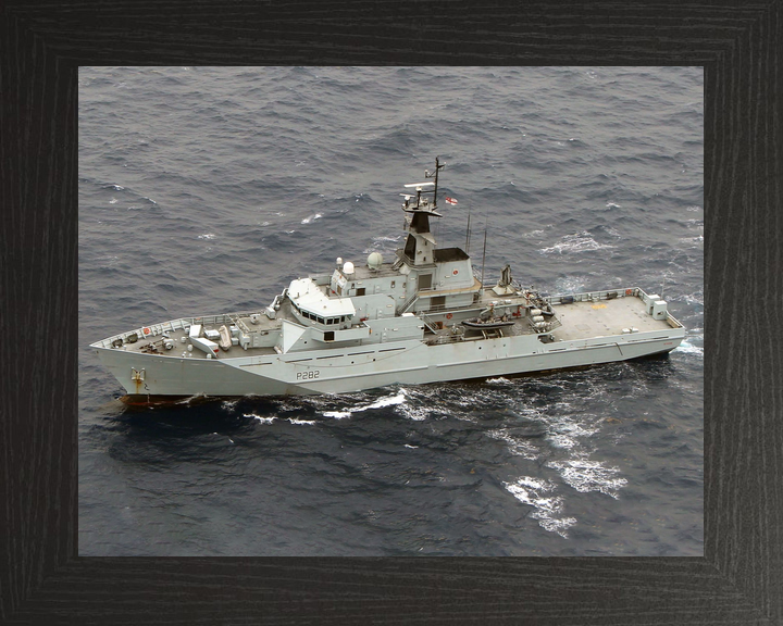 HMS Severn P282 River Class Patrol Vessel Port View Photo Print - Posters, Prints, & Visual Artwork - by Hampshire Prints (image 3 of 9)