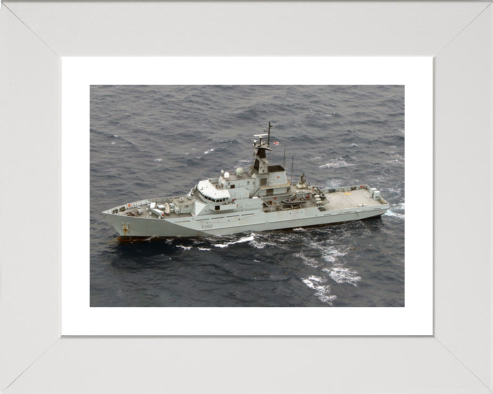 HMS Severn P282 River Class Patrol Vessel Port View Photo Print - Posters, Prints, & Visual Artwork - by Hampshire Prints (image 4 of 9)