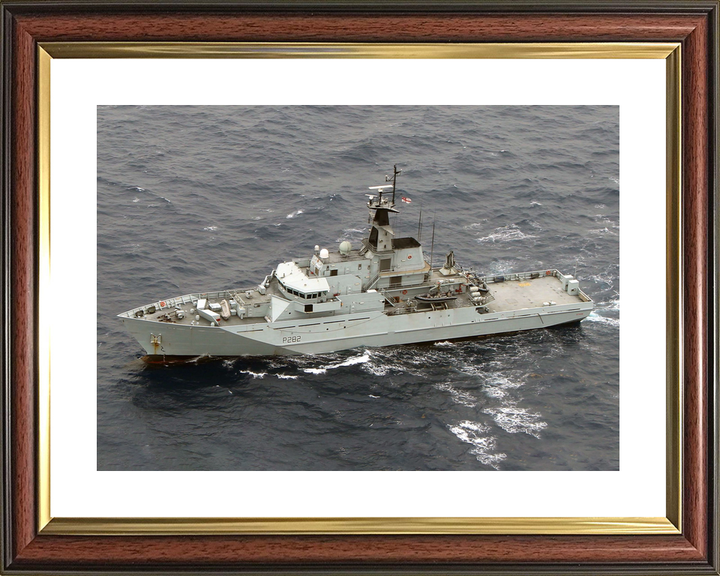 HMS Severn P282 River Class Patrol Vessel Port View Photo Print - Posters, Prints, & Visual Artwork - by Hampshire Prints (image 8 of 9)