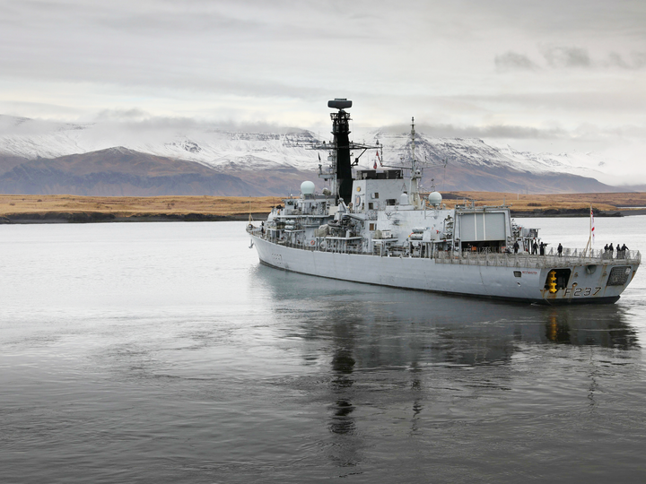 HMS Westminster F237 Type 23 Frigate October 2018
