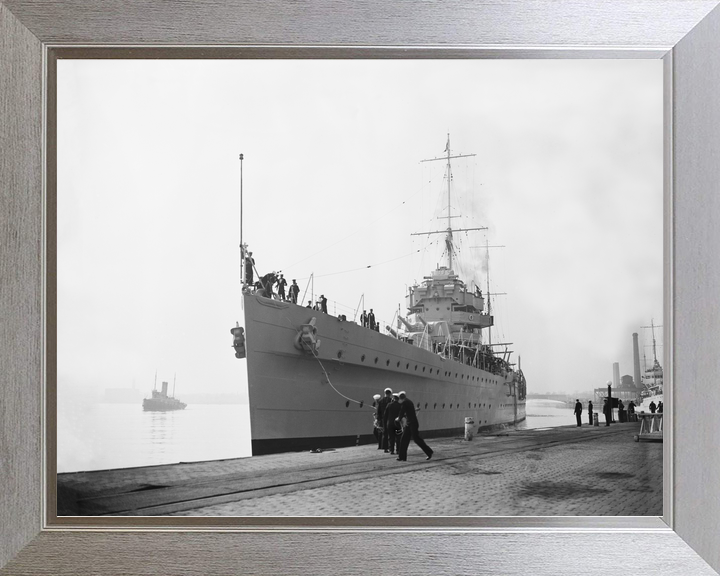 HMS York 90 York Class Heavy Cruiser Warship Alongside Photo Print - Posters, Prints, & Visual Artwork - by Hampshire Prints (image 7 of 9)