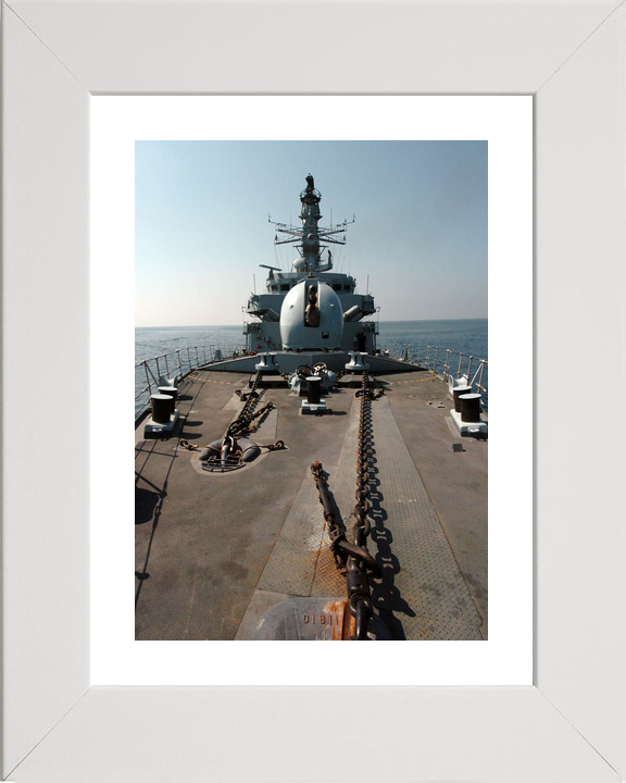 HMS Grafton (F80) Royal Navy Type 23 Frigate Forecastle View Photo Print Wall Art Decor - Posters, Prints, & Visual Artwork - by Hampshire Prints (image 4 of 9)
