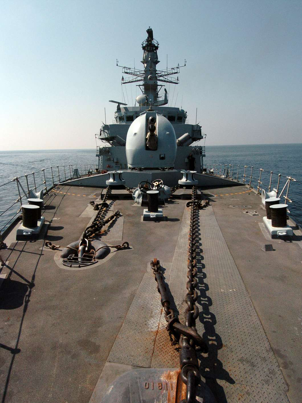HMS Grafton (F80) Royal Navy Type 23 Frigate Forecastle View Photo Print Wall Art Decor - Posters, Prints, & Visual Artwork - by Hampshire Prints (image 1 of 9)