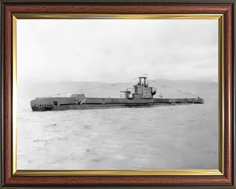HMS Satyr P214 S Class Submarine 1943