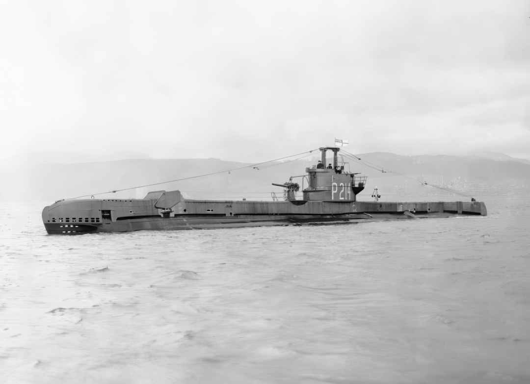 HMS Satyr P214 S Class Submarine 1943