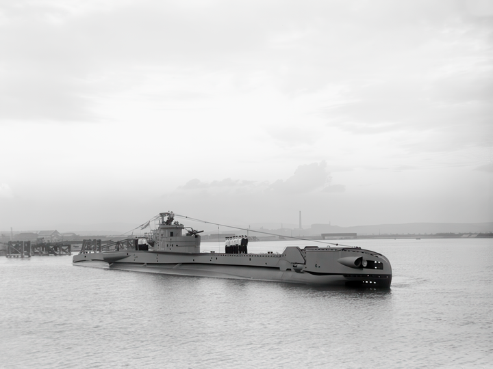 HMS Telemachus P321 T Class Submarine